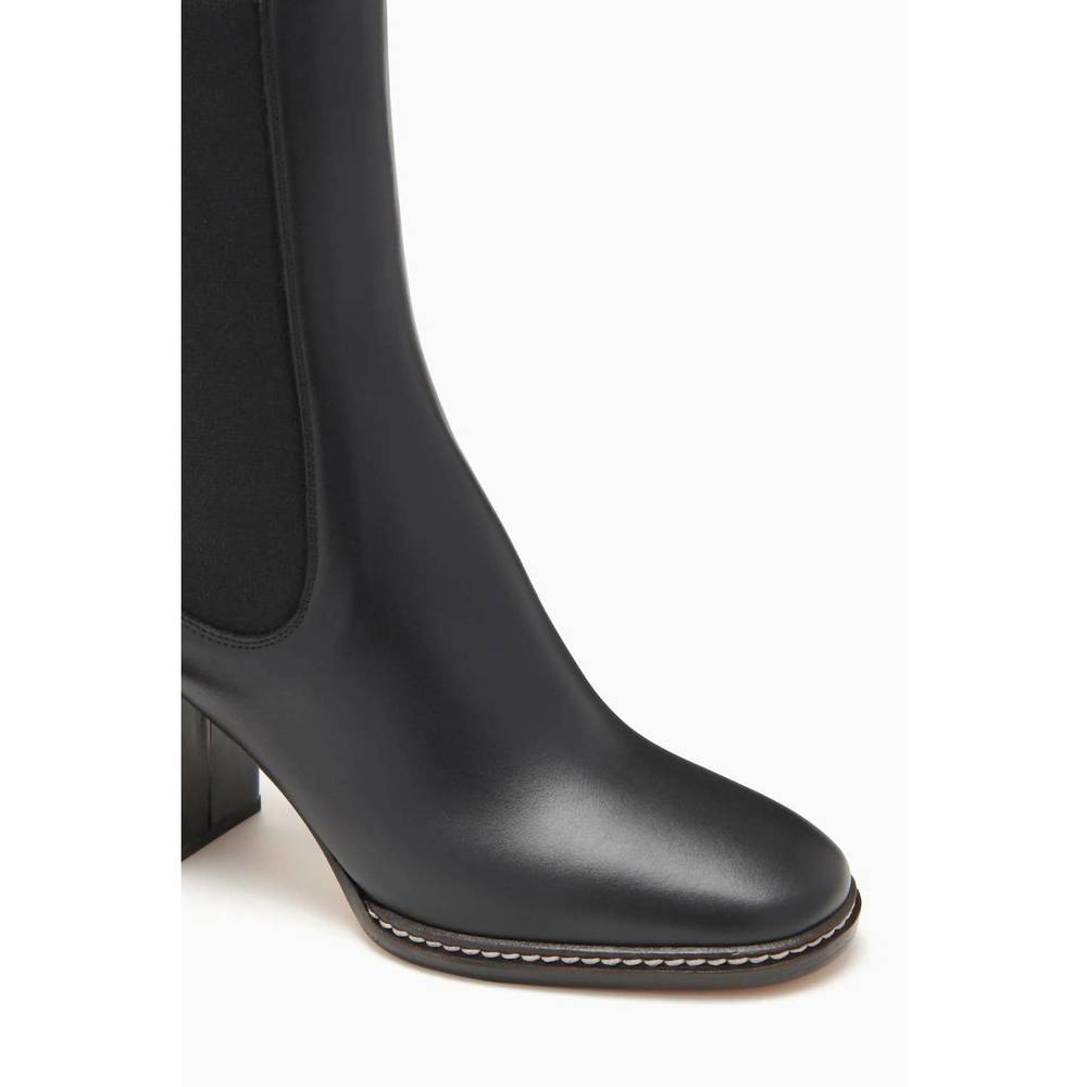NEW ULLA JOHNSON taryn chelsea boot in noir - Picture 4 of 4